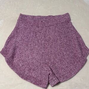 Free People Cruising knit shorts